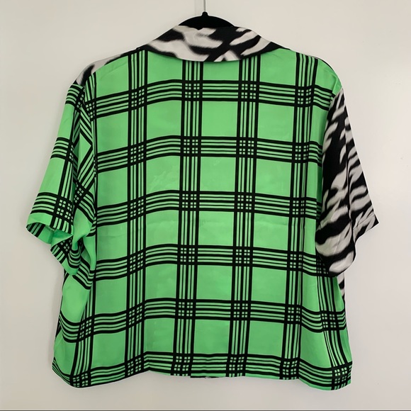 ASOS Lime Green and Black Matching Set Size 4 - Picture 11 of 12